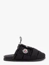 Moncler Mon Pocket Slippers In Black