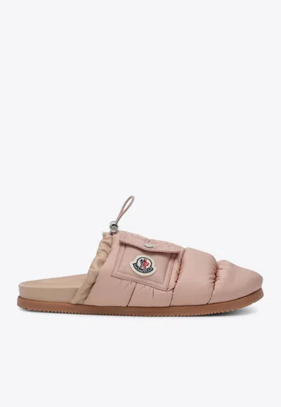 MONCLER MON POCKET PADDED SLIPPERS