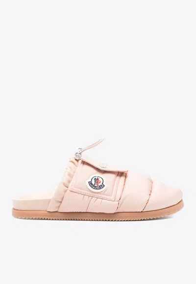 MONCLER MON POCKET PADDED SLIPPERS