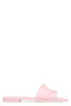 Moncler Mon Rubber Slides In Pink