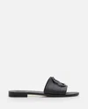 Moncler Mon Slides In Black