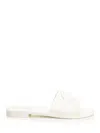 Moncler Mon Sandals Beige In Multi