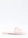 Moncler Logo Pool Slides In Pink