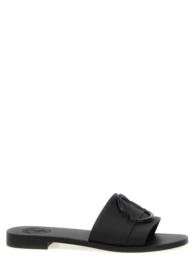Moncler 'mon' Slides