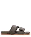 Moncler Mon Nappa Slide In Green