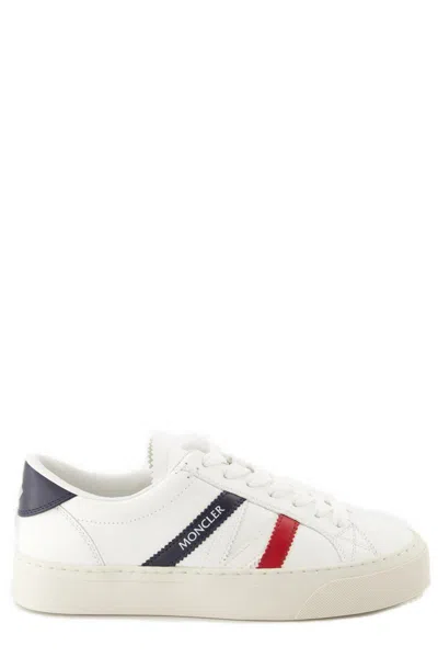 Moncler Monaco 2 Low-top Sneakers In White