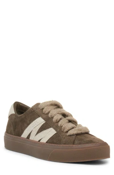 Moncler Monaco 2 Low Top Sneaker In Green