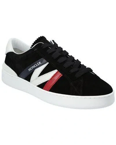 Pre-owned Moncler Monaco Leather Sneaker Men's 40 In Pmulticolored