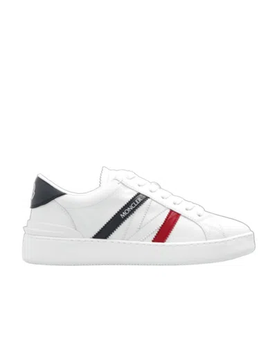 Moncler Monaco 2 Low-top Sneakers In White