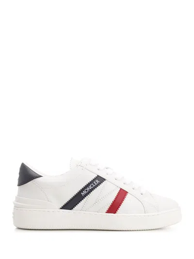 Moncler Monaco 2 Low-top Sneakers In White