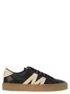 Moncler Monaco2 Low-top Leather Sneakers