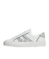 Moncler Monaco2 Leather  Glitter Trainers