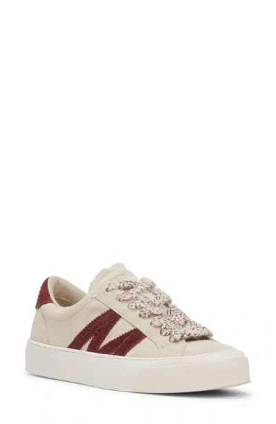 Moncler Monaco2 Suede Low Top Sneaker