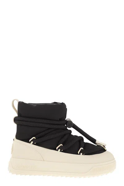 Moncler Monpulse Mid Snow Boots In Black