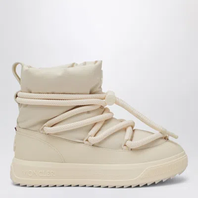 Moncler Altive Mid Snow Boots In Beige In Sand