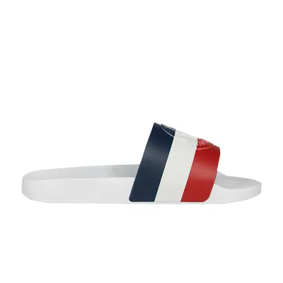 Pre-owned Moncler Basile Slide 'white' | Men's Size 40