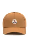 Moncler Cap In Brown