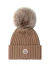 Moncler Hats E Hairbands In Brown