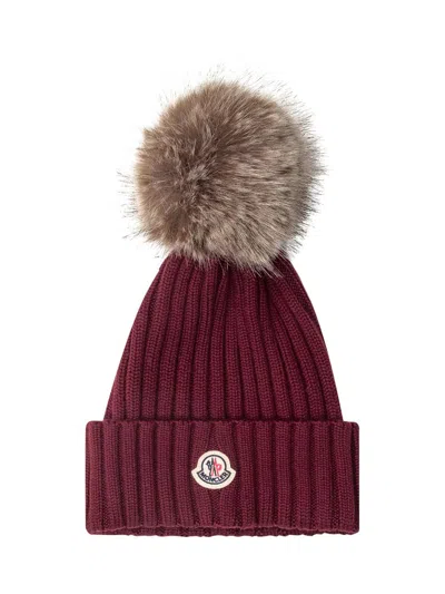 Moncler Hat In Red