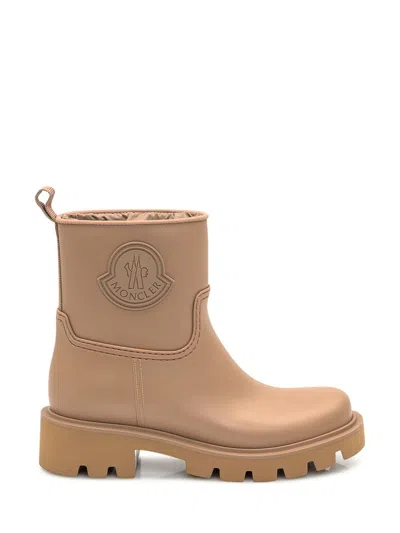 Moncler Kickstream Boots In Brown
