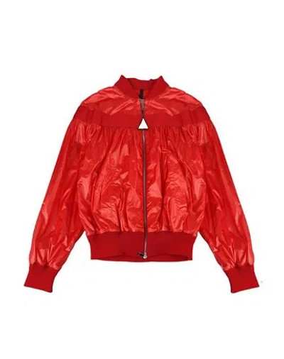 Moncler Nassau Jacket Woman Jacket Red Size 1 Polyamide