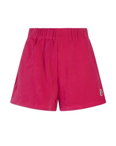 Moncler Shorts & Bermuda Woman Shorts & Bermuda Shorts Pink Size M Cotton