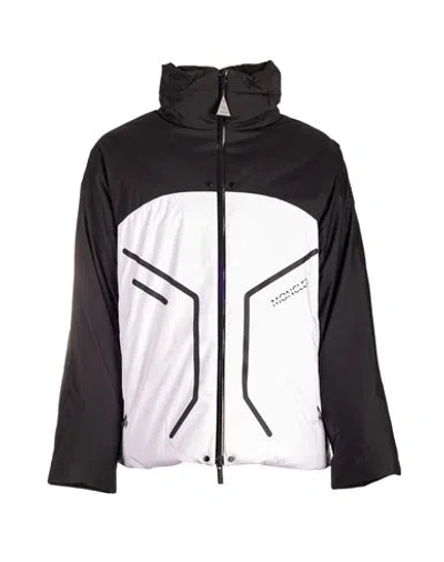 Moncler Sky Jacket Man Jacket Black Size 4 Polyamide In White