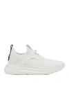 MONCLER MONCLER MONCLER SNEAKERS MAN SNEAKERS WHITE SIZE 8 OTHER FIBRES