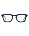 Moncler Thick Rimmed Ml5195 Eyeglasses Man Eyeglass Frame Blue Size 48 Acetate