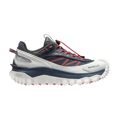 Pre-owned Moncler Trailgrip Gore-tex Low 'blue White Red' | Men's Size 44