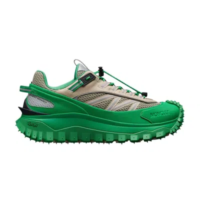Pre-owned Moncler Trailgrip Low 'light Beige Green' | Cream | Men's Size 44