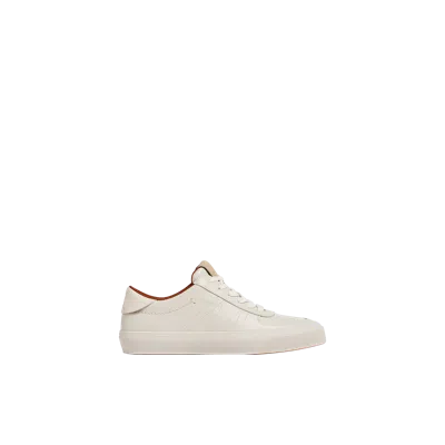 Moncler Monaco Leather Sneakers In Neutrals