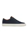 Moncler Monclub Low-top Suede Sneakers In Blue