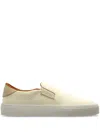 Moncler Men's Monclub Slip-ons Shoes In Neutral
