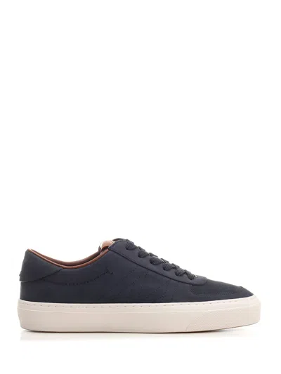 Moncler Monclub Low Top Sneakers In Blue