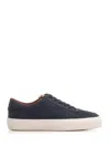 MONCLER MIDNIGHT BLUE LEATHER MONCLUB trainers