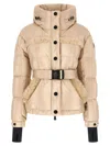 Moncler Mondim Puffer Jackets Gold In Brown