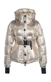Moncler Mondim Metallic Ski Jacket In Multi