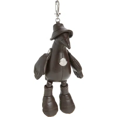 Moncler Monduck Bag Charm In Purple
