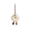 Moncler Monduck Keychain In Gold