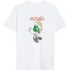 Moncler Monduck Mascot Cotton Graphic T-shirt In White