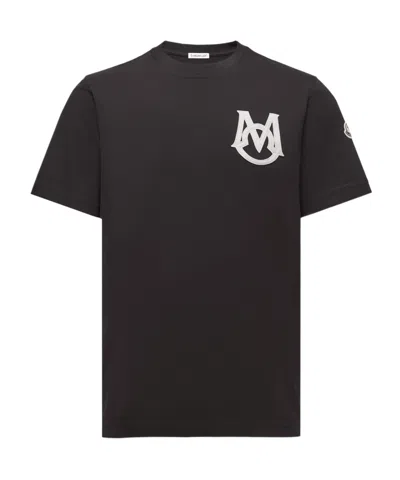 MONCLER MONOGRAM COTTON T-SHIRT