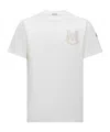 Moncler Monogram Cotton T-shirt In White