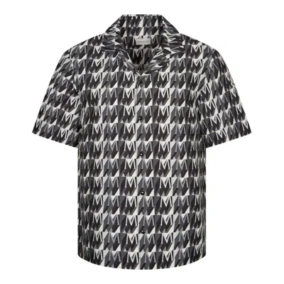 Moncler Monogram Shirt In Black