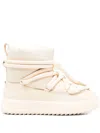Moncler Monpulse Mid Snow Boots In Neutral