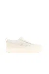 Moncler Canvas Altive Sneakers Rubber Sole In Neutral