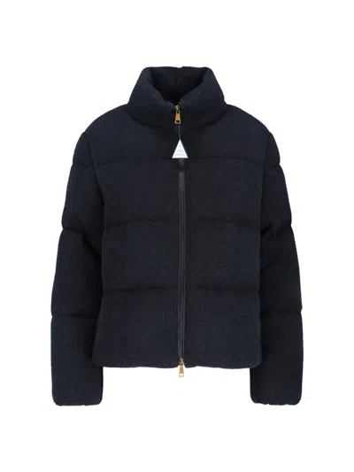 Moncler 'monras' Short Down Jacket In Black