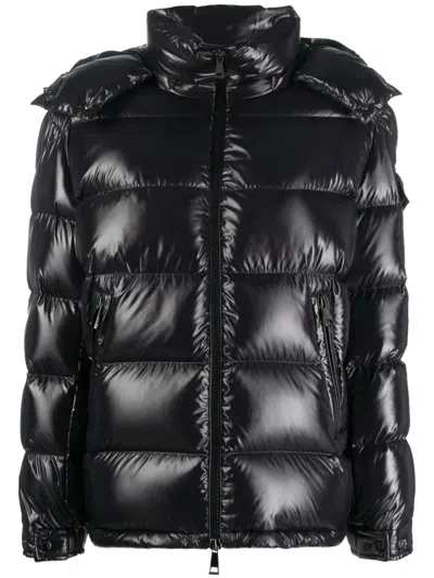 Moncler Montbeliard Down Jacket In Black