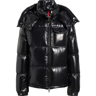 Moncler Montbeliard Short Down Jacket In Black