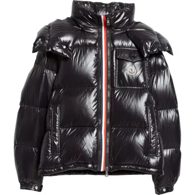 Moncler Montbeliard Short Down Jacket In Black